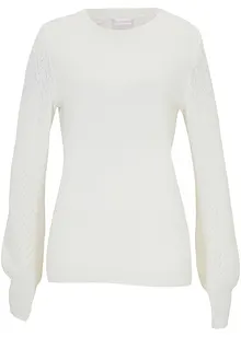 Pull en laine avec teneur en Good Cashmere Standard®, bonprix PREMIUM