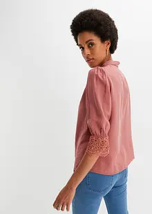 Tunique-blouse avec dentelle, bonprix