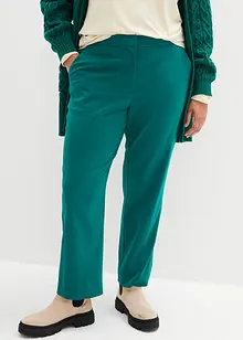 Pantalon droit 7/8 à taille haute élastiquée, bonprix