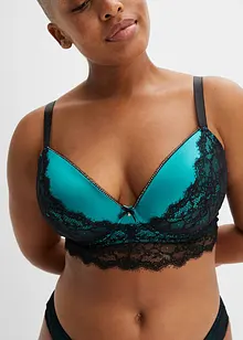 Soutien-gorge à coques et armatures avec pierres brillantes, bonprix