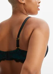 Soutien-gorge à coques, armatures et strass, bonprix