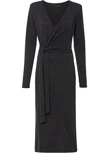 Robe en maille midi, bonprix