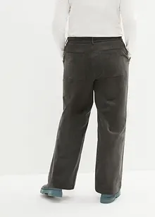 Pantalon en velours côtelé, style Marlène, bonprix