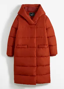 Manteau oversize matelassé avec capuche, en polyester recyclé, bonprix