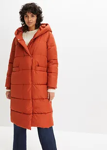 Manteau oversize matelassé avec capuche, en polyester recyclé, bonprix