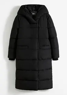 Manteau oversize matelassé avec capuche, en polyester recyclé, bonprix