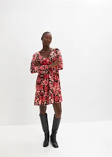 Mini-robe en velours, bonprix