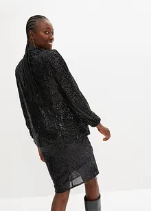 Blazer à paillettes, bonprix