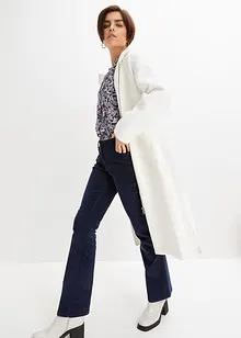 Pantalon en velours côtelé extensible, Bootcut, bonprix
