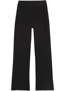 Pantalon évasée fille avec fentes, bonprix