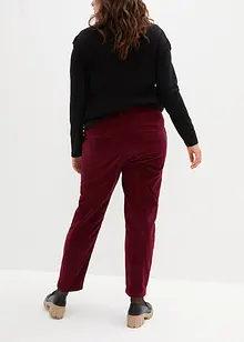 Pantalon en velours côtelé avec cordon, bonprix