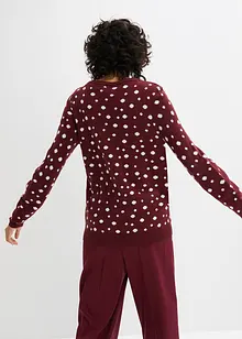 Pull de Noël en fine maille, bonprix