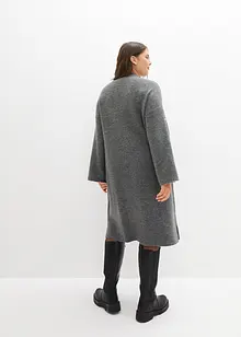 Robe en maille avec manches raffinées, bonprix