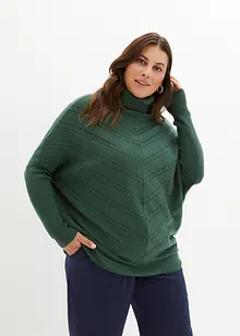 Pull col roulé, bonprix