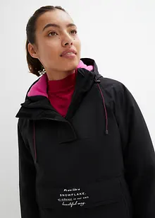 Veste de ski pratique avec doublure polaire, imperméable, oversize, bonprix