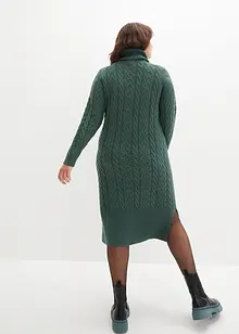 Robe en maille midi structurée, bonprix