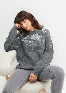 Pull à paillettes, bonprix