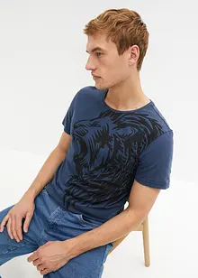 T-shirt en coton facile d'entretien, Slim Fit, bonprix