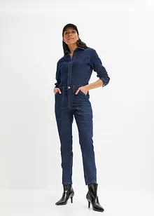 Combinaison en jean Straight, cropped, John Baner JEANSWEAR