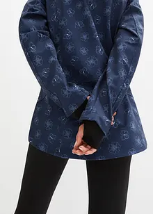 Veste softshell à motif floral, imperméable, bonprix