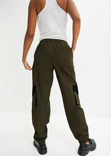 Pantalon cargo à détails contrastants, RAINBOW