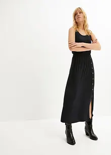 Robe longue à boutons, bonprix