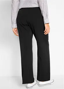 Pantalon large à taille élastiquée, bonprix