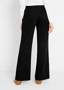 Pantalon large à taille élastiquée, bonprix