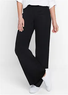 Pantalon large à taille élastiquée, bonprix