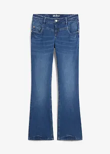 Jean bootcut taille mi-haute, extensible, bonprix
