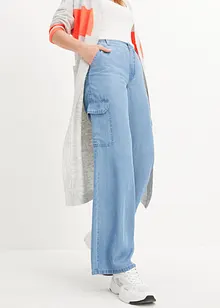 Jean Wide Leg, taille haute et confortable, bpc bonprix collection