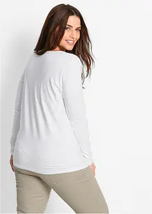 T-shirt manches longues près du corps, bonprix