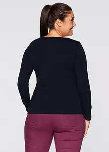 T-shirt manches longues près du corps, bonprix
