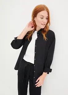 Blouse décontractée à patte de boutonnage, bonprix