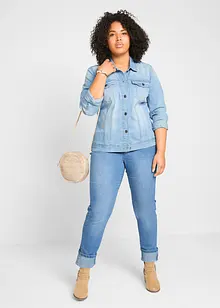 Jean droit taille normale, extensible, bonprix