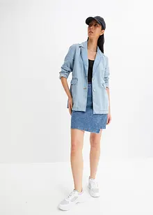 Blazer en jean, Boyfriend, bonprix
