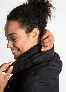 Parka de mi-saison imperméable à capuche, style 2-en-1, bonprix