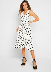 Robe en jersey à pois, bonprix