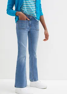 Jean fille stretch, Flare, bonprix