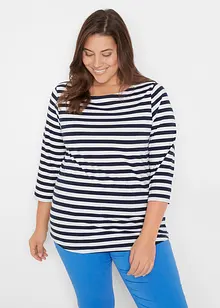 T-shirt à encolure bateau, bonprix