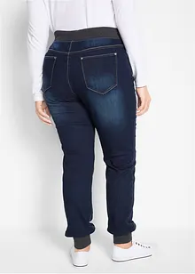 Jean Boyfriend, taille mi-haute élastiquée, bonprix
