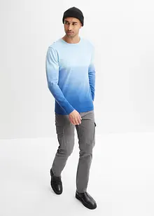 Pull en fine maille avec dégradé de couleur, bonprix