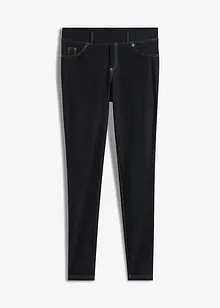 Legging aspect jean en coton mélangé, bonprix