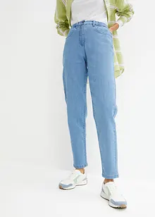 Jean mom taille haute, extensible, bonprix