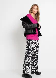 T-shirt oversize en viscose fluide, bonprix