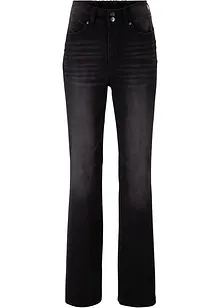 Jean bootcut taille mi-haute, sculptant, bonprix