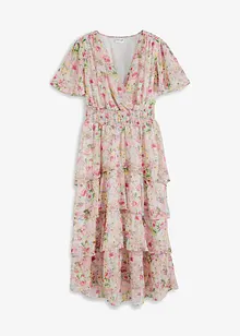 Robe longue à fleurs, bonprix