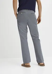 Pantalon chino en lin majoritaire Regular Fit, Straight, bonprix