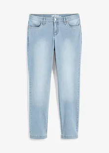 Jean droit taille mi-haute, extensible, bonprix