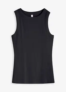 Débardeur côtelé 100% coton, bonprix